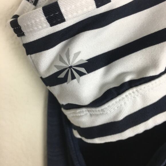 Athleta Navy  Energize Tank With Stripe Bra XXS - Picture 4 of 7